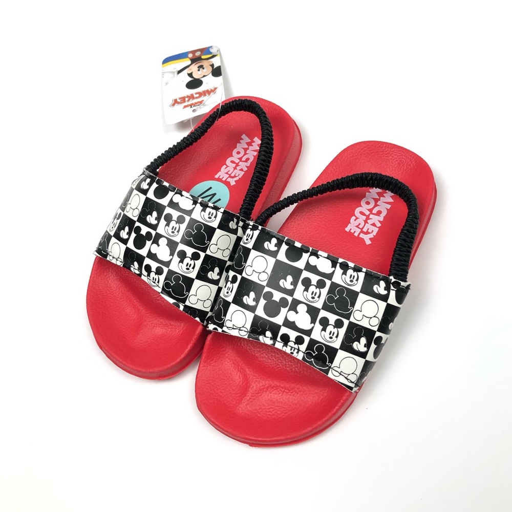 NWT Mickey Mouse Toddler Slingback Sandals